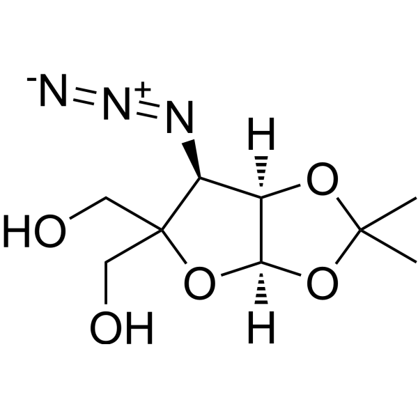3-Azido-3-deoxy-4-hydroxy-methyl-1,2-O-isopropylidene-α-D-ribofuranose 247025-10-1